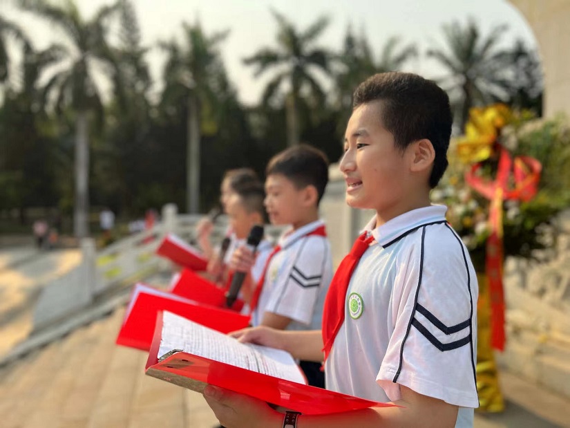 缅怀先烈,弘扬爱国精神――竞彩足球
2023年春季研学旅行