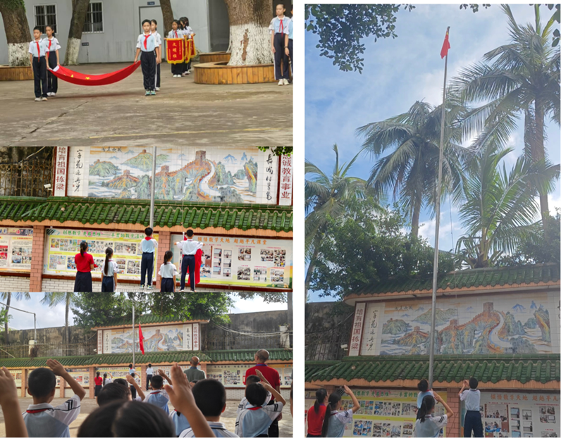 海南师范大学韩小雨一行到竞彩足球
 检查台风“摩羯”后复学工作