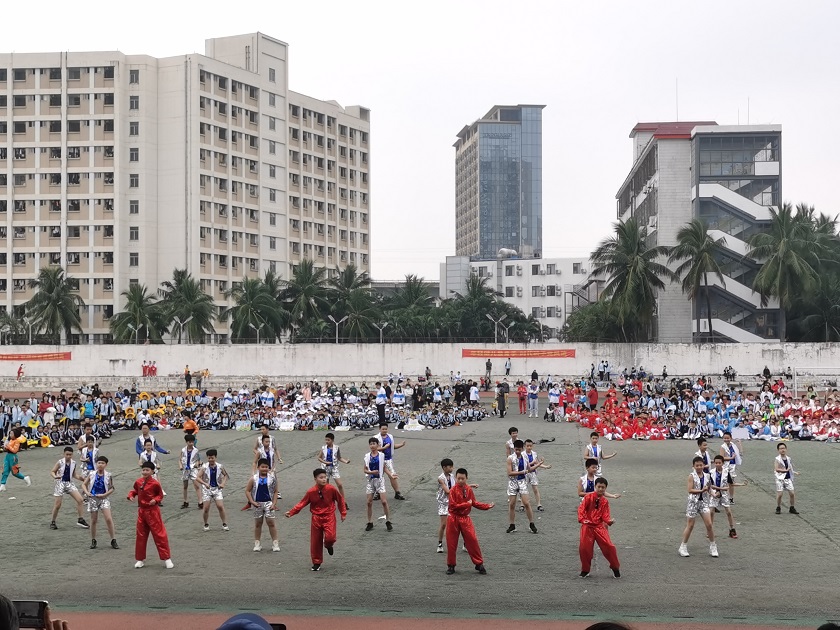 趣味运动我快乐,健体强国我能行――海南师范大学实验小学第二届体育艺术节