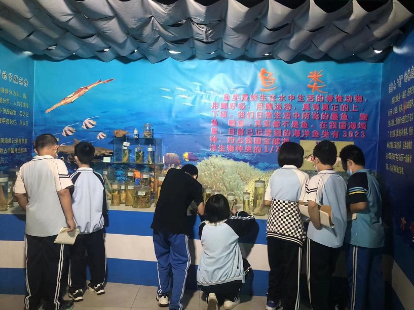 竞彩足球app组织学生参观海南生物多样性博物馆