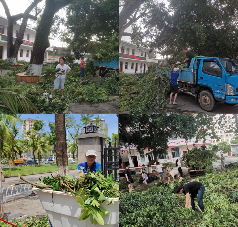 竞彩足球
教职工返校清理校园 做好灾后恢复工作