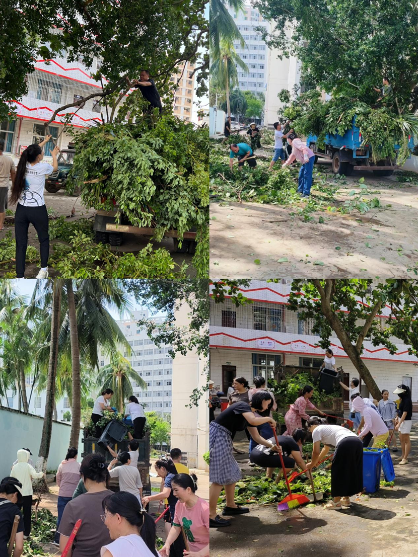 竞彩足球
教职工返校清理校园 做好灾后恢复工作