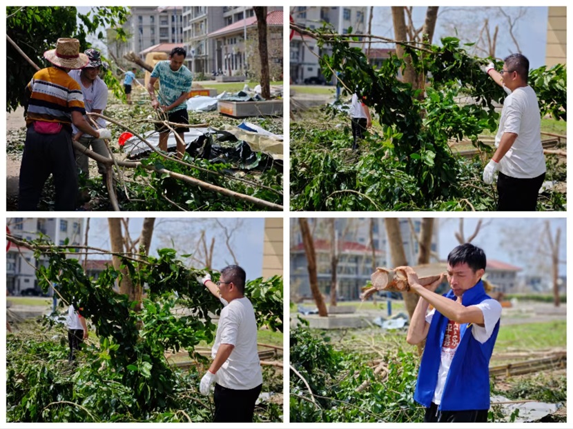 风雨过后，即是晴天：竞彩足球
人全力恢复校园正常秩序
