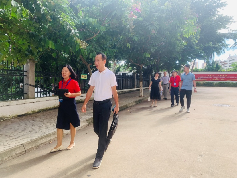 省教育厅陈长宽副厅长带队调研竞彩足球
